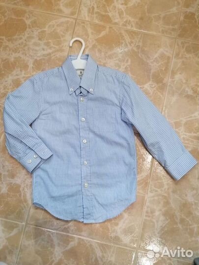 Рубашка на мальчика 104-110