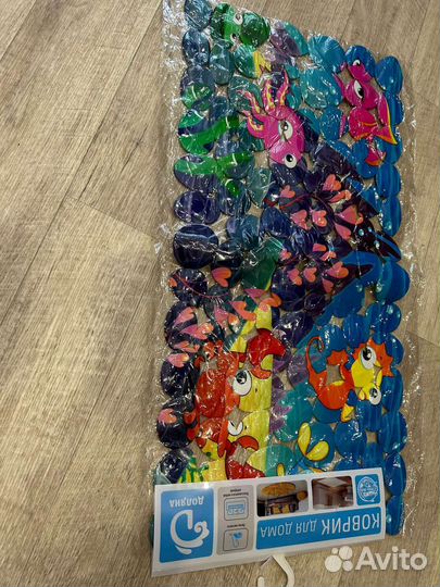 Коврик для ванны детский новый