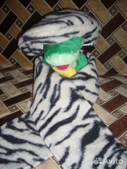 Шерстяная кепка+ шарф р56-58