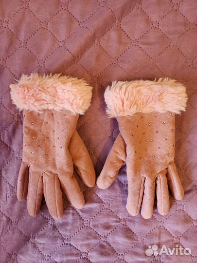 Перчатки для девочки 7-8 лет