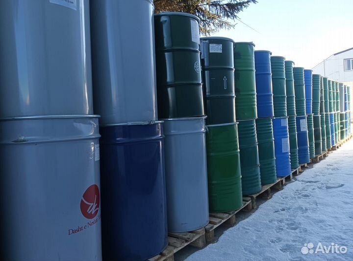 Металлическая бочка б/у 200 литров