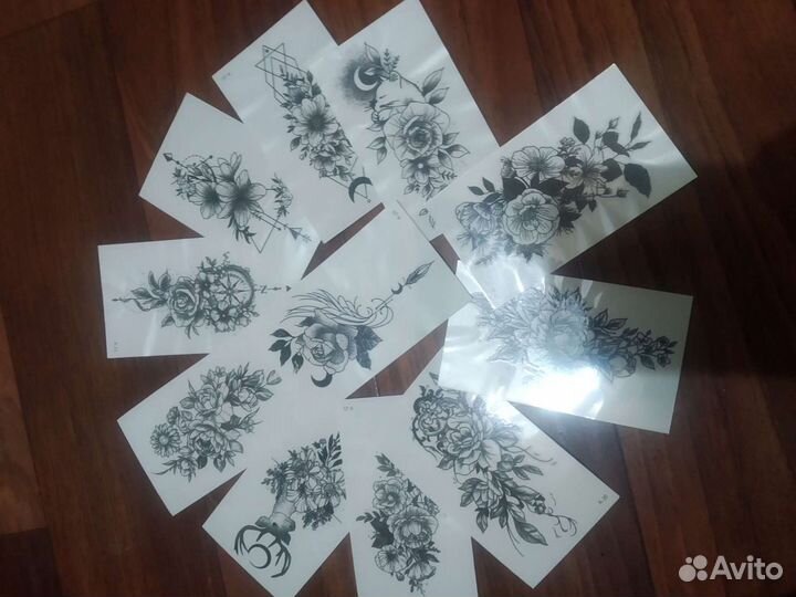 Временные татуировки