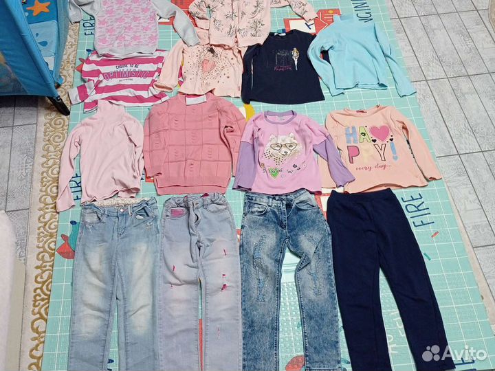 Одежда для девочки 5-7 лет