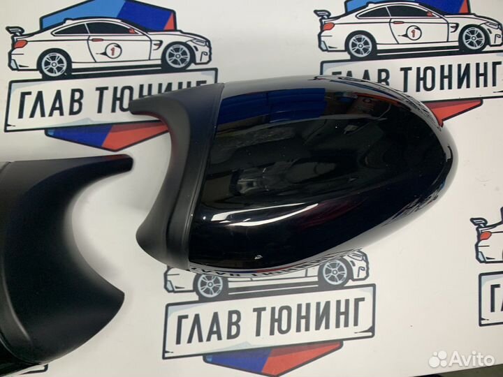 Накладки на зеркала BMW 3 E90 E91 E92 дорест 2.0
