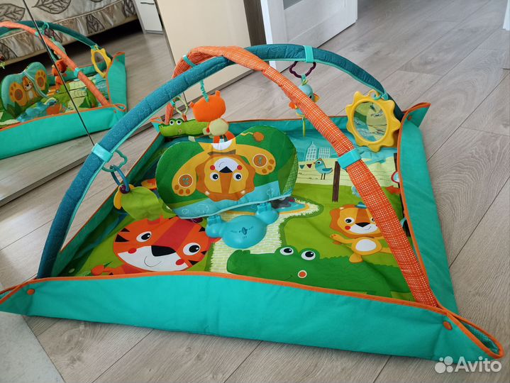 Развивающий коврик tiny love kick&play