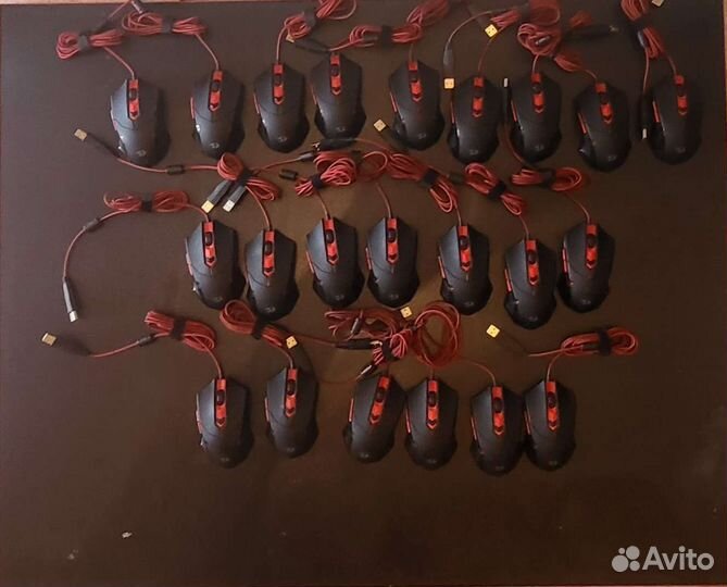 Мышь проводная Redragon Centrophorus чёрная