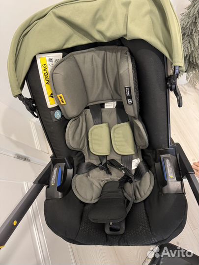 Автокресло doona с базой isofix и допами