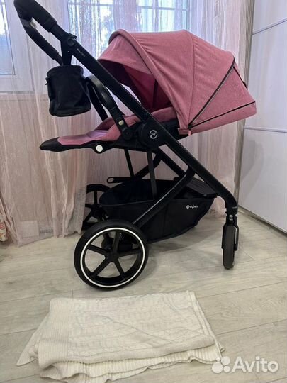 Cybex balios s lux 2 в 1 magnolia