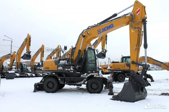 Колёсный экскаватор XCMG XE180WD, 2023