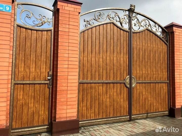 Кованные ворота