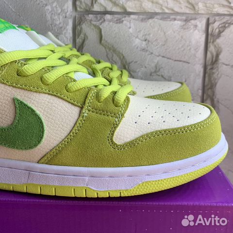 Кроссовки мужские Nike SB dunk low Green Apple