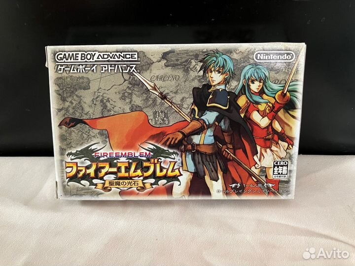 Ретро игра Gameboy Advance Fire Emblem