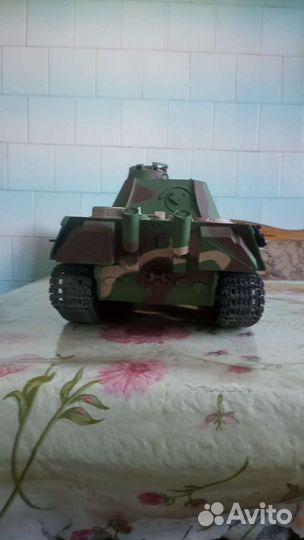 Танк пантера на радиоуправлении от heng long