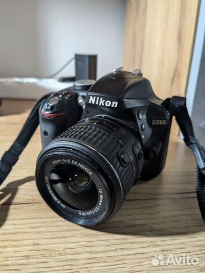 Фотоаппарат nikon d3300 + kit 18-55mm