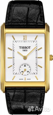 Золотые часы tissot T71.3.610.11