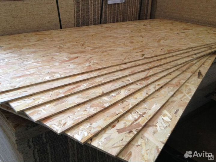 Плита OSB-3 размера 2,5x1,25 толщиной 9мм