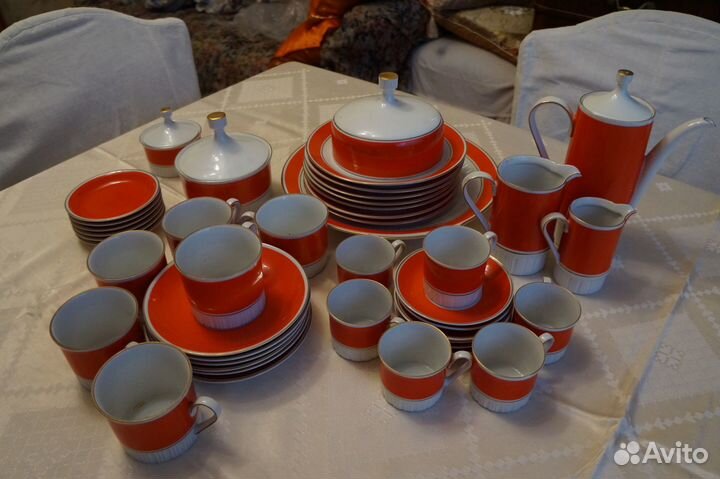 Чайные, кофейные и столовый сервизы
