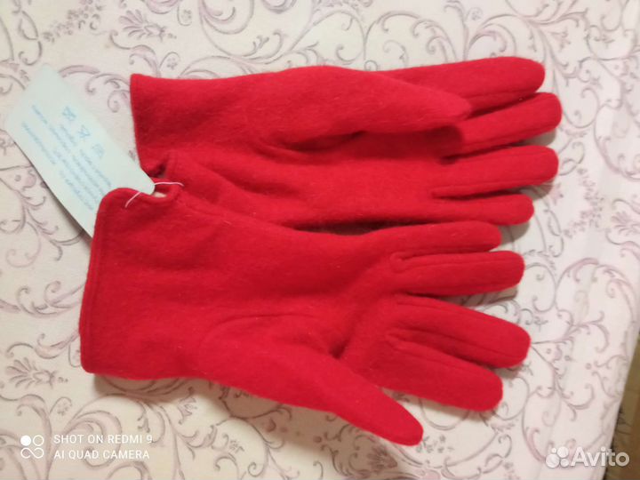Новые перчатки утепленные