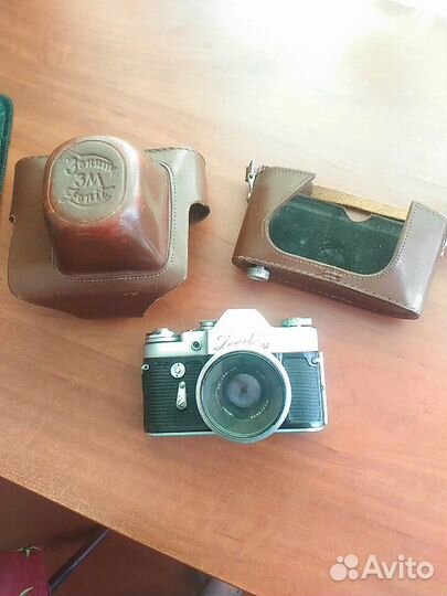 Плёночный фотоаппарат зенит 3м полностью исправен