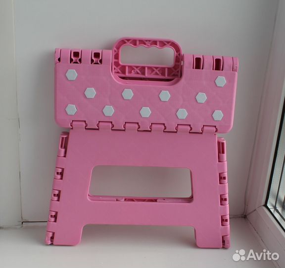 Табурет детский складной пластиковый