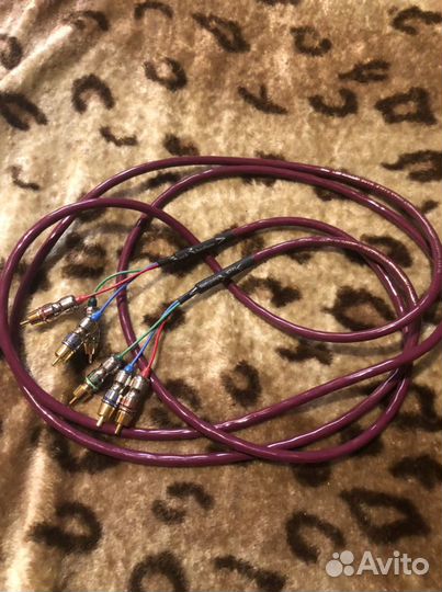 Кабель Компонентный Black Raodium Magenta