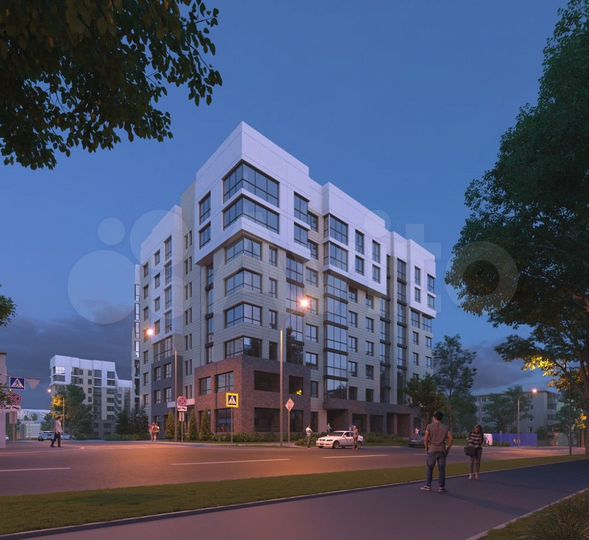 1-к. квартира, 48,8 м², 7/8 эт.