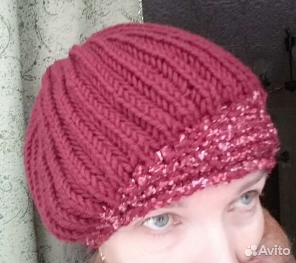Шапка - берет женская