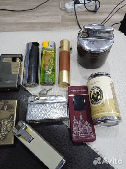 Лот Зажигалок 12 шт ссср,Россия, Китай
