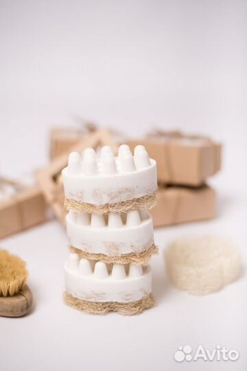 Массажное мыло с люфой