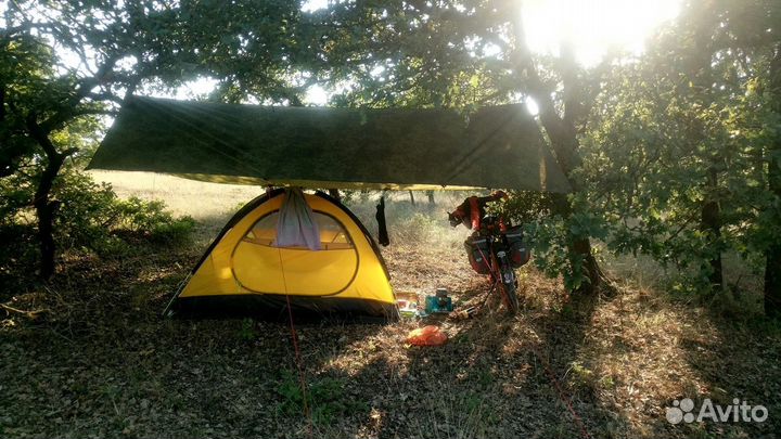 Тент туристический, пол для палатки