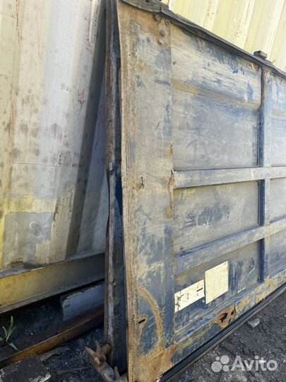 Ворота на полуприцеп krone