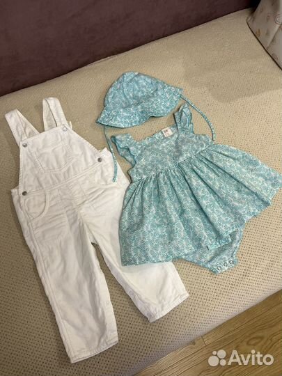 Куртка для девочки 74 вещи пакетом 74-80