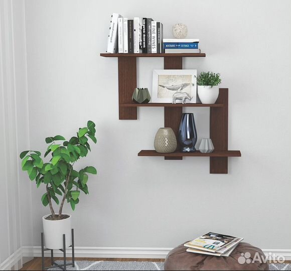 Полка навесная Ступенька (цвета)