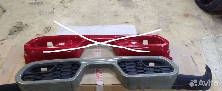 Накладка заднего бампера mini Hatch JCW F 56