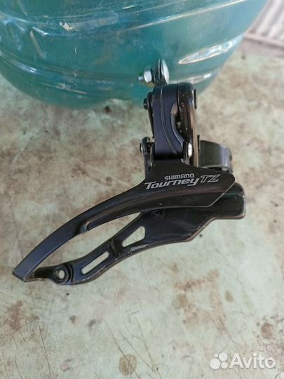 Переключатель скоростей передний shimano tz500