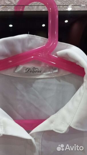 Рубашка белая, 152 см Deloras