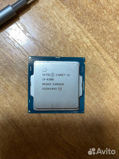Процессор i3 6300