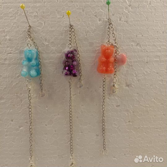 Серьги, кулоны, браслеты