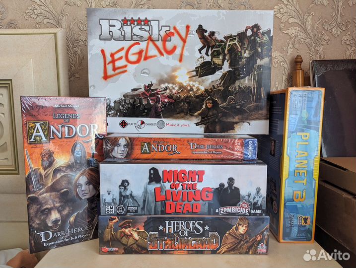 Редкие настольные игры и варгеймы