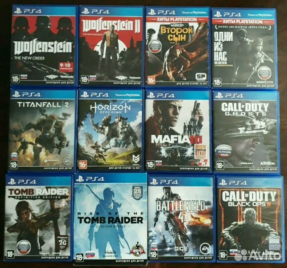 Игры PS4