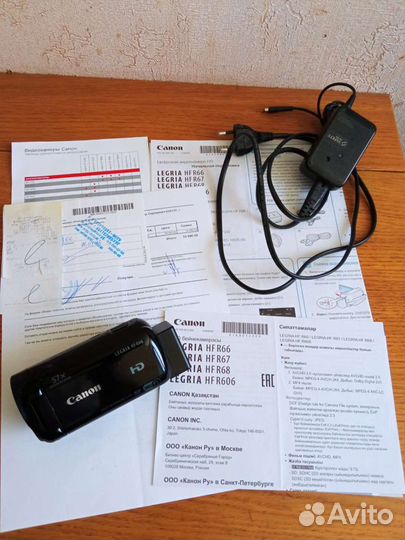 Видеокамера Canon Legria hf r66