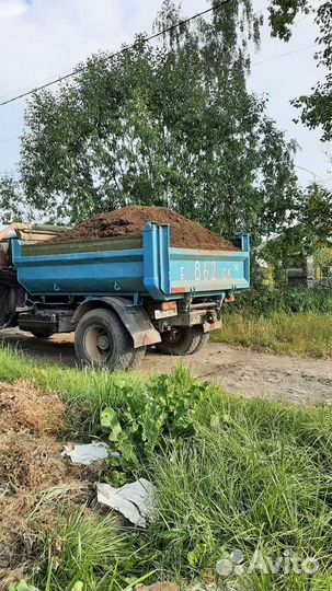 Чернозем в Голицыно с доставкой, навоз коровий