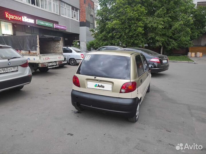 Daewoo Matiz 0.8 МТ, 2007, 150 000 км
