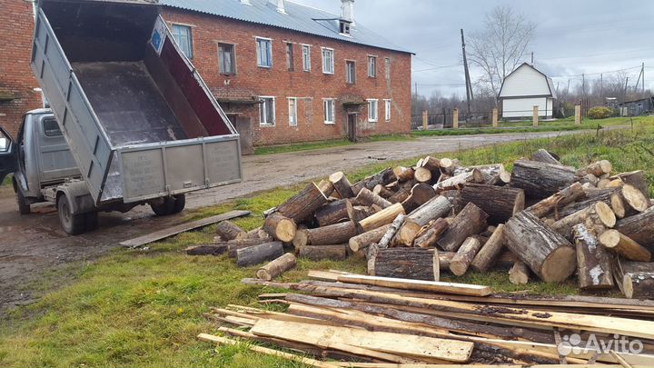 Дрова колотые сухие