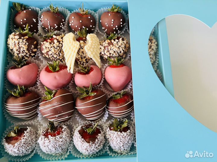 Клубника в шоколаде / подарок / на день рождения