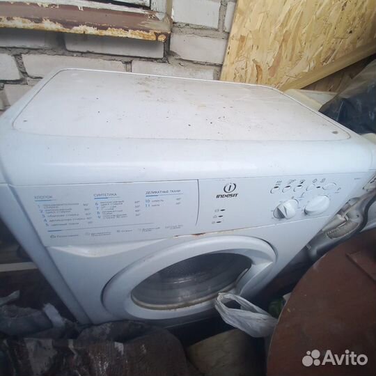 Стиральная машина бу indesit на запчасти