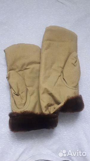 Рукавицы из овчины