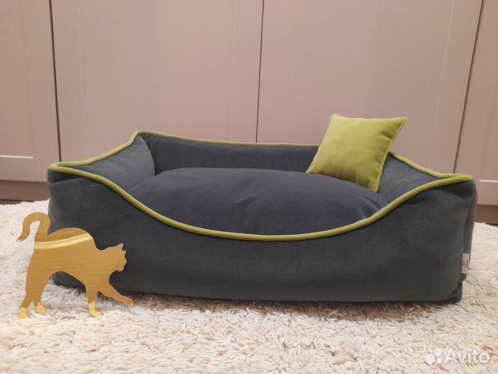 Лежанки со съёмными чехлами