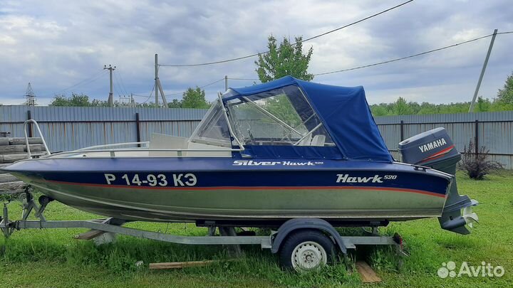 Silver Hawk DC 520 + Yamaha 90(2х такт.)
