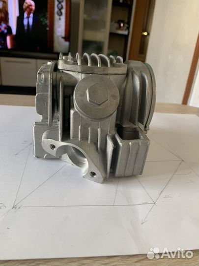 Головка цилиндра на мопед альфа